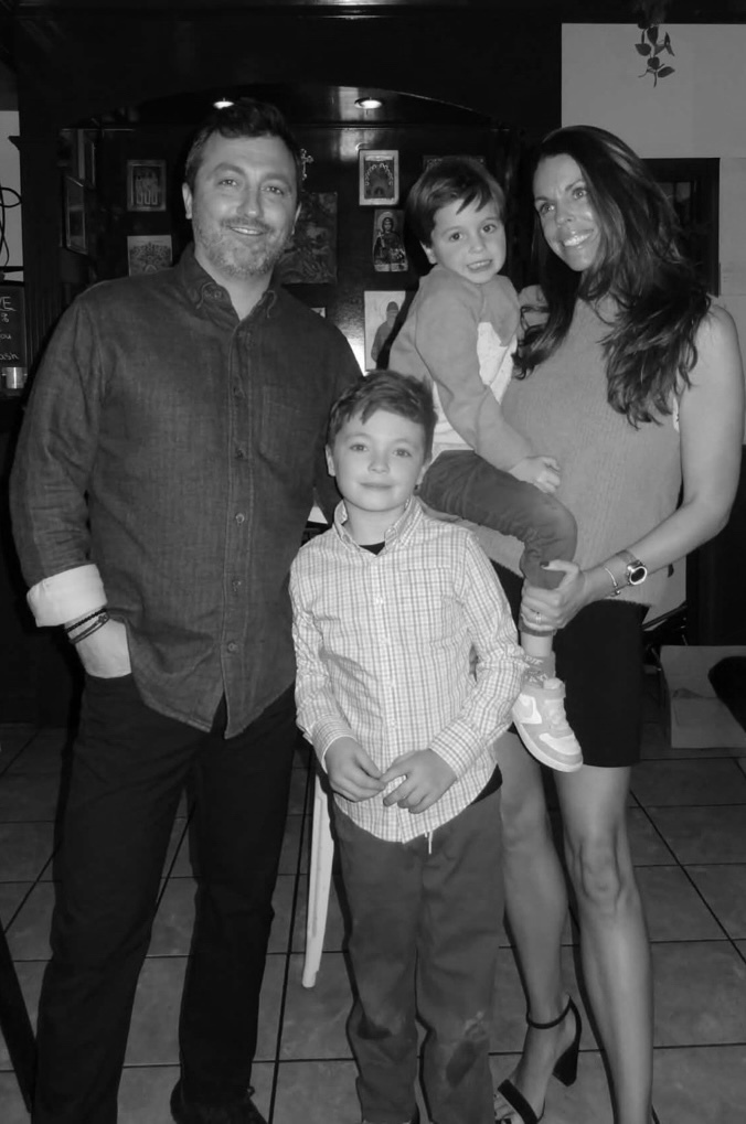 George and Caitlin, owners of Piazza Presto